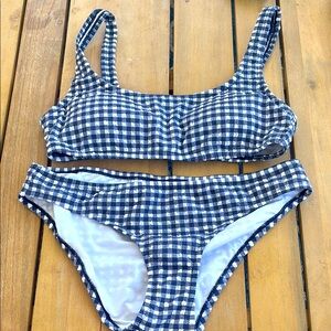 Jcrew gingham bikini